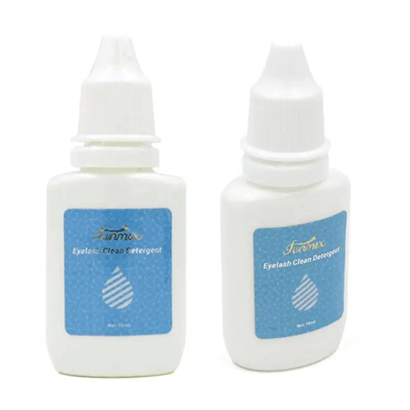 15ml Eyelash Cleaner Primer Cleaning Solution for False Extension Eye Lashes Cleanser Tool Glue |