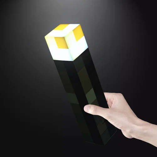 브라운 스톤 토치 LED 조명, USB 충전식 야간 조명, 방 홈 장식, 브라운 스톤 토치 LED 램프, 11.5 인치 4