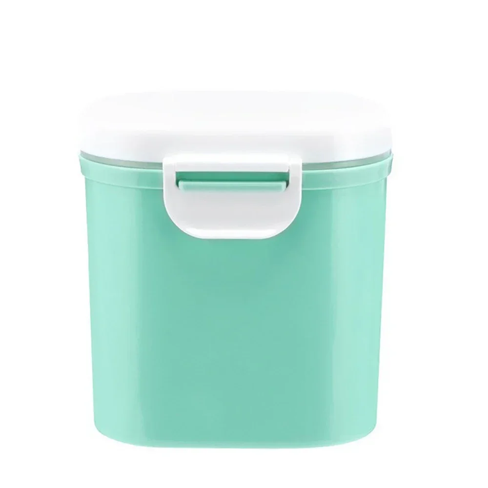 800ML Baby Formula With Spoon, Milk Powder Storage Box Baby Essential Cereal Snack Container Food Storage Box