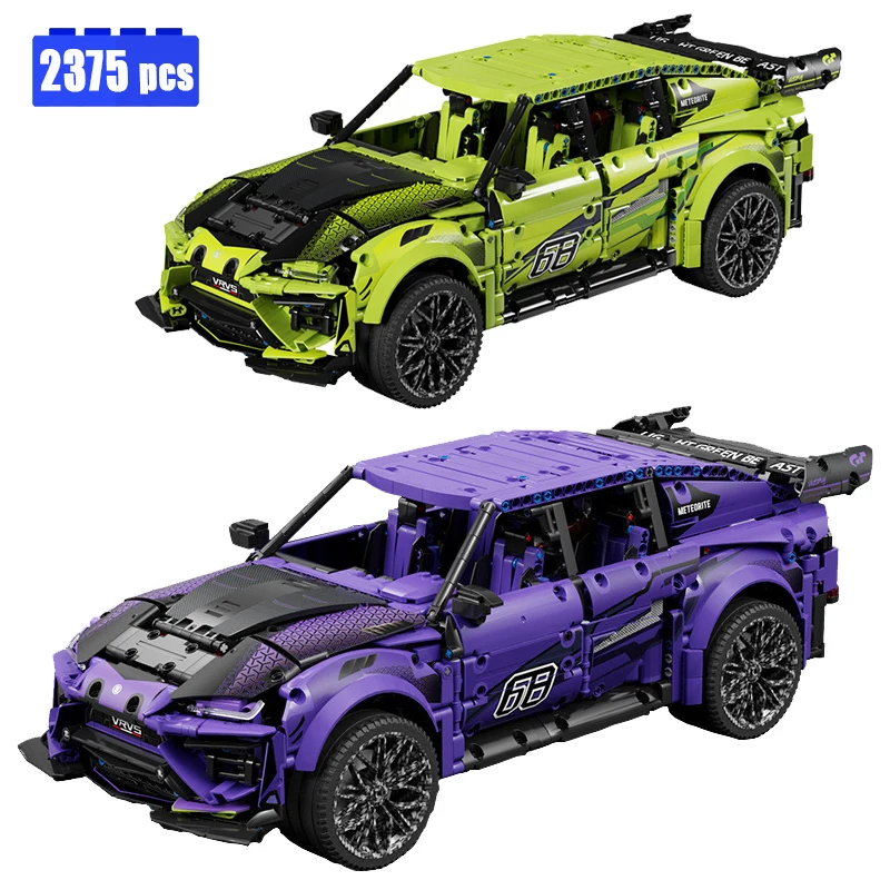 

New Technical City Remote Control URUS Off-road Vehicle Building Blocks Model MOC Idea Sports Car Bricks Toys for Children Gift