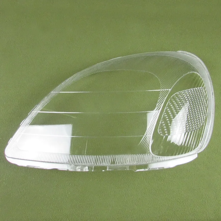 

For Toyota Yaris 1999 2000 2001 2002 Headlights Cover Front Headlamps Transparent Lampshades Lamp Shell Masks Plexiglass