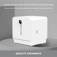 Hot Air Drying and Disinfection Desktop Dishwasher Free Installation Single Door Integrated Dishwasher 515*472*521mm 2