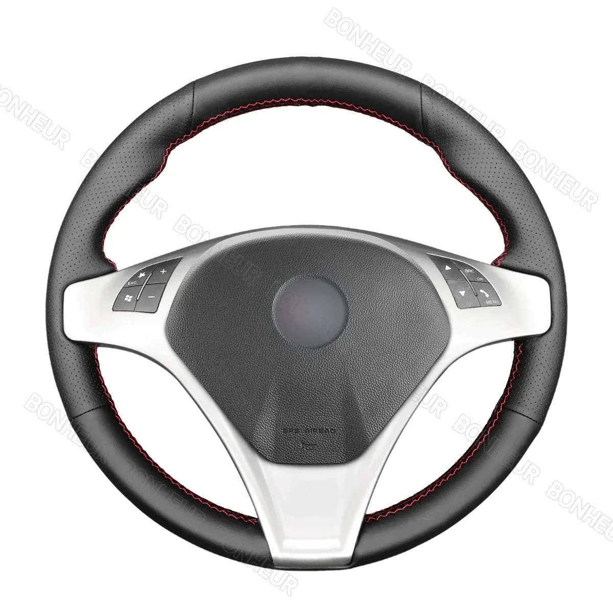 

Прошитый вручную черный кожаный чехол для Alfa Romeo MiTo 2008 2009-2011 2012-2015 Giulietta 2010 2011-2013 2014
