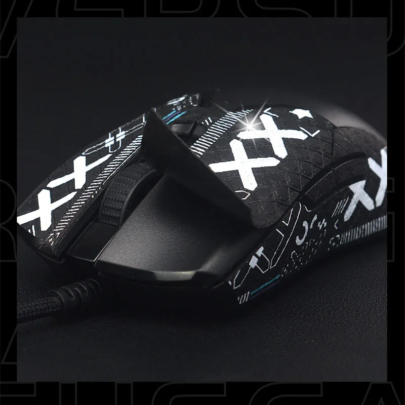 마우스 스케이트 땀 방지 패드 Razer Deathadder V2/ Pro/ DeathAdder Essential Mouse 용 미끄럼 방지 그립 테이프