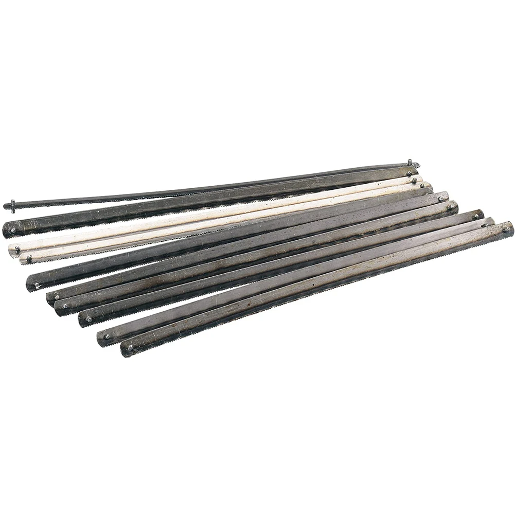 10pcs Mini Hacksaw Blade Steel 150mm 24T Reciprocating Saw Blades Wood Cutters Cutting Plastics Metal Woodworking Tools 4