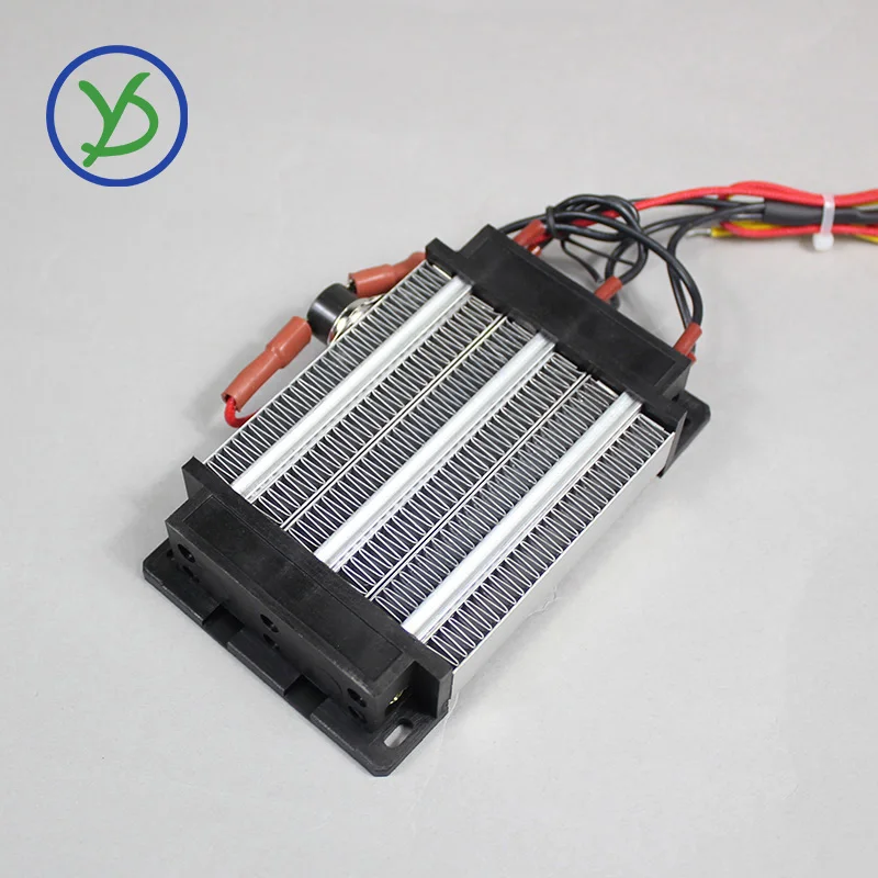 Ceramic Air Heater Electric Air Heater 220V 600W AC DC Insulated Thermostatic PTC heater ceramic air heater Insulated heating element 80A3 124*76mm