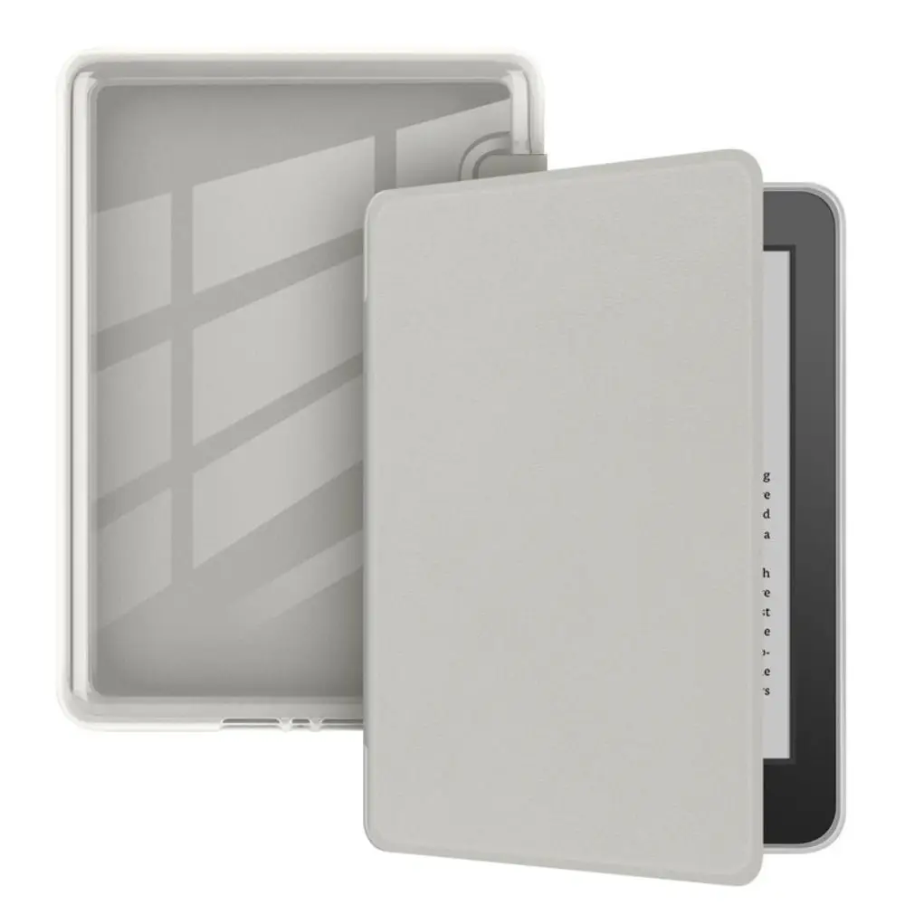 Premium Shockproof Leather E-Reader Case with Auto Wake/Sleep Function - 6 Inch