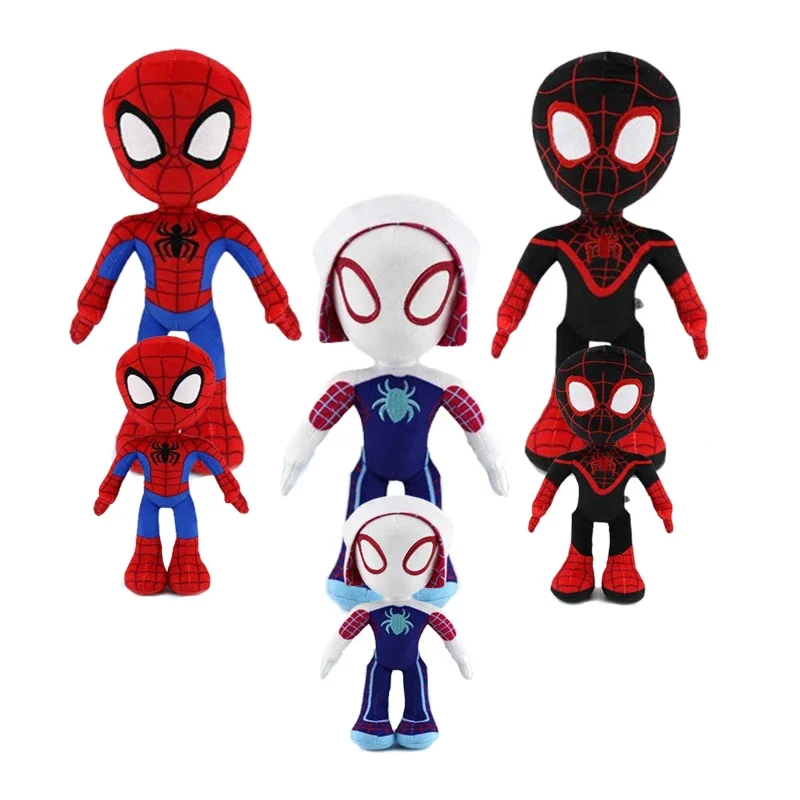 17-30 センチメートル/3 スタイルマーベルスパイダーマンぬいぐるみ