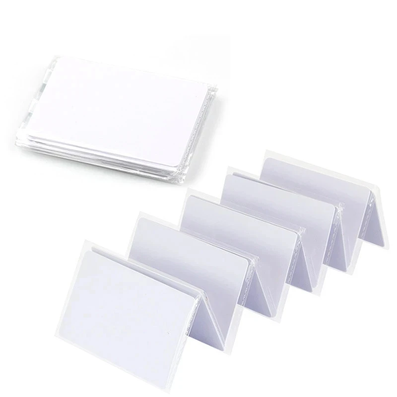 10-Pack NFC Smart Thin White Tag Cards - Fast Shipping