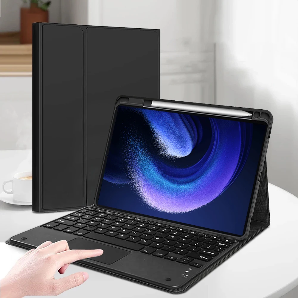 Multi-Angle Keyboard Tablet Case with Slim Design for 11 to 11.2 Inch Tablets
