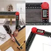 2-in-1 Digital Angle Meter Inclinometer Digital Angle Ruler Electronic Goniometer Protractor Angle finder Measuer Measuring Tool 3