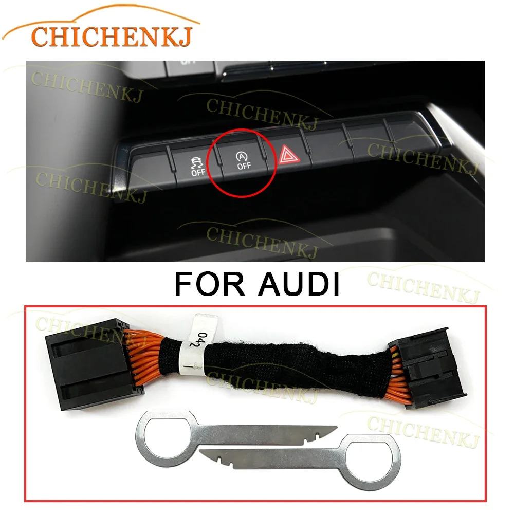 For Audi A1 A3 A4 A5 A6 A7 A8 Q2 Q3 Q5 Q7 Q8 Car Smart Auto Stop Canceller Stop Start Engine Eliminator Device Plug&Play Cable