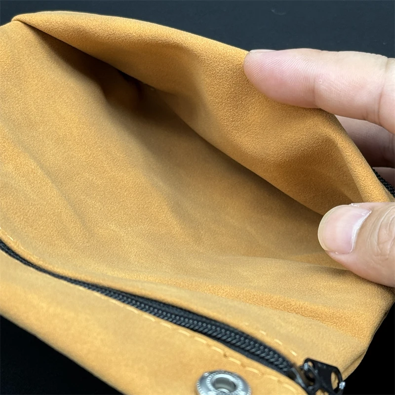 Fine Leather Tobacco Storage Bag Fashion and Portable Smoking Pipe Tobacco Organizers Practical Handmade Pipe Bag Smoking Tools smoking accessories tobacco smoking accessories