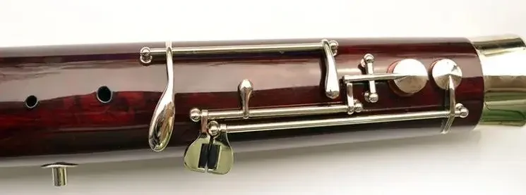 Children's level student bassoon instrument Silver plated keys bassoon