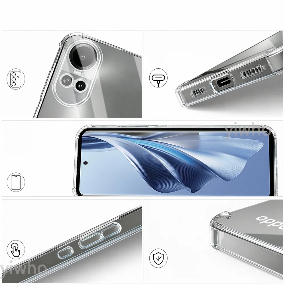 Clear Shockproof TPU Phone Case