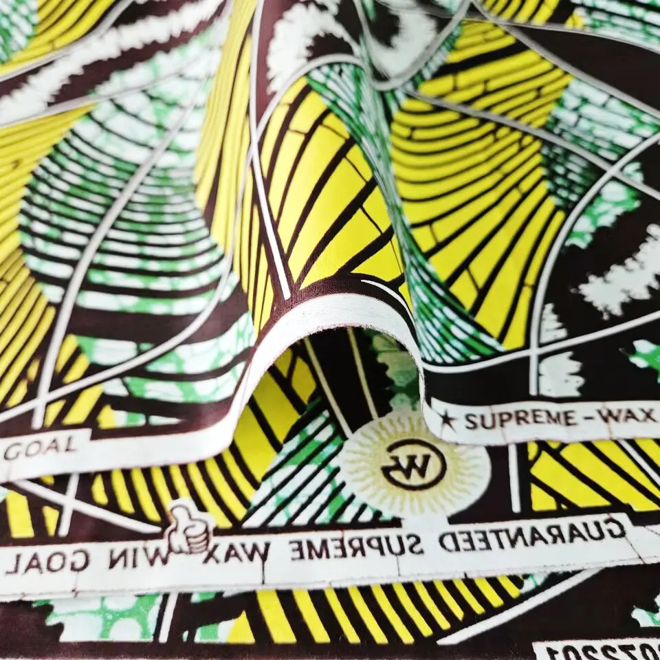 Item. No.L3-5 100% cotton wax prints fabric clothing fabric