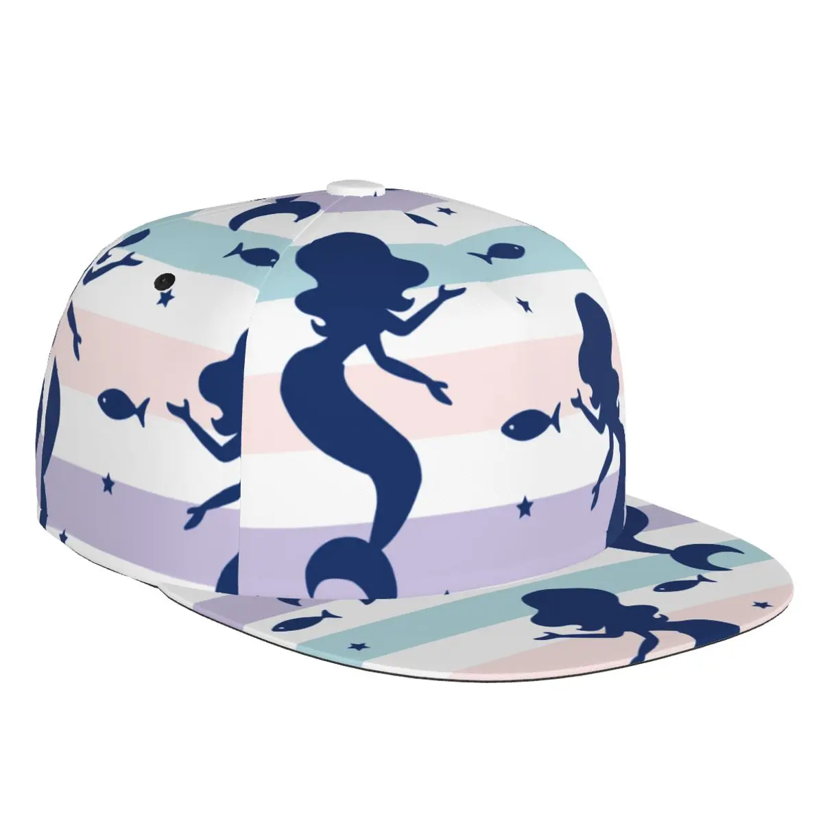 

Mermaids 3D Print Baseball Cap Casual Sun Hat Elegant Ethnic Style Fashion Stage Hip Hop Women Men