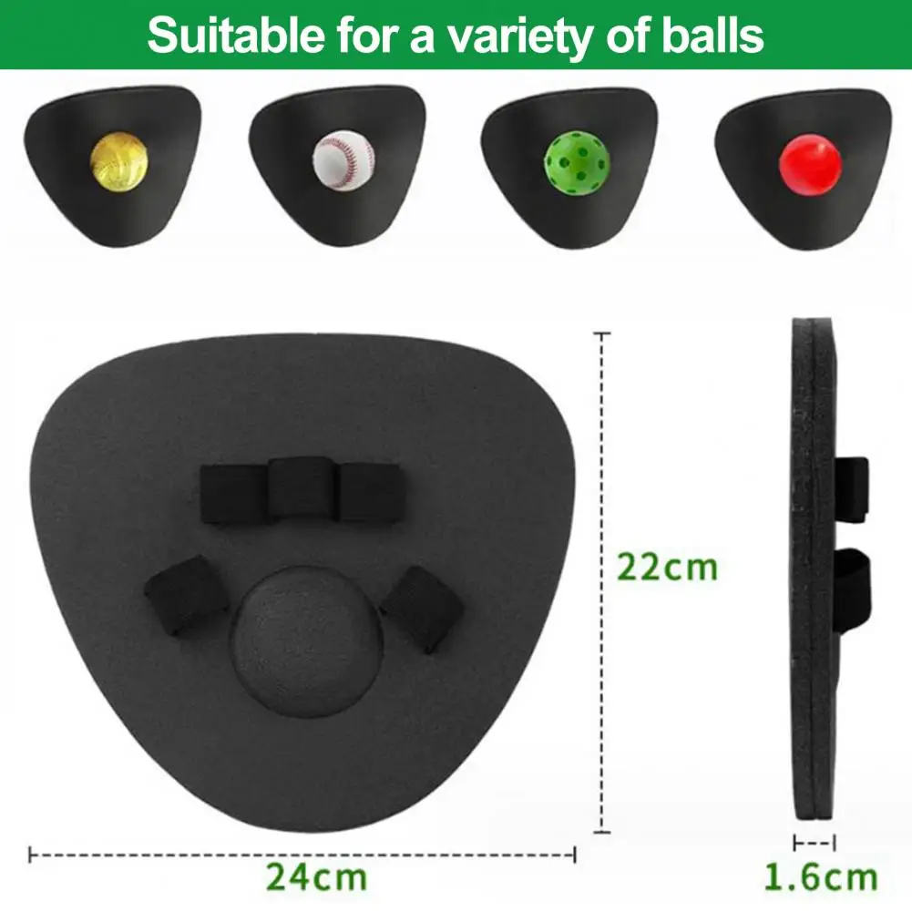1Set Baseball Catcher Glove Breathable Foam Baseball Fielding Gloves Wear-resistant Improve Posture Training Equipment