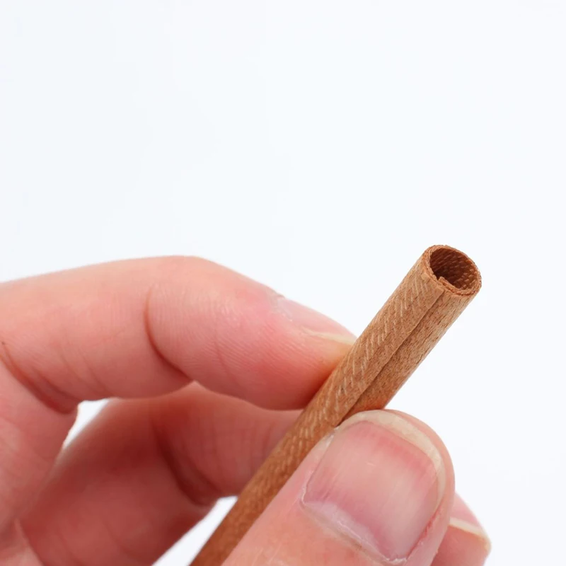 5pcs 50-95mm Cylindrical Wooden Candle Wicks Set Wood Candle Cores Base DIY Making Craft Soy Parffin Wax Wick candle wicks candle wick