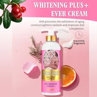 AILKE-Crème éclaircissante pour le corps avec AHA et Niacinamide, hydratante et éclaircissante, pour tous les types de peau, végétalienne 3