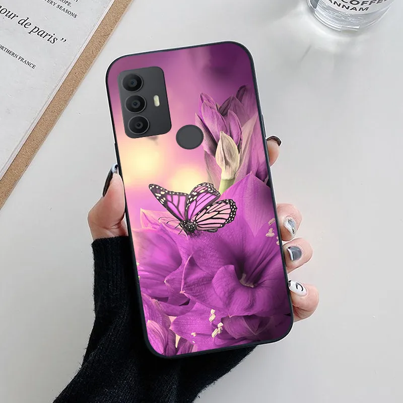 Floral TPU Soft Silicone Fashion Phone Case - Luxury Back Cover