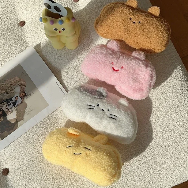 

1pc Cute Plush Pencil Case Fashion Kawaii Cartoon Animal Pencil Bag High Capacity Stationery Storage Bag Scrapbook Organizer