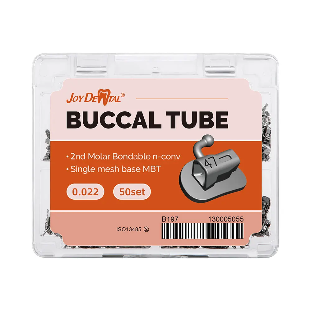 Lot De Tubes Buccaux Orthodontiques AZDENT MBT Pour Molaires - 80 Pièces