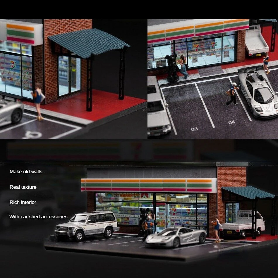 1/64【parking Lot Diorama factory 03】（新品） 𝘿𝙞𝙚𝙭𝙭𝙁𝙞𝙜𝙪𝙧𝙚𝟞𝟜 | | Diorama Extend 3 in 1 . Order
