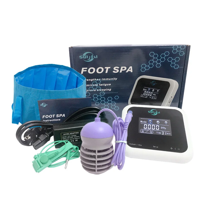 

LCD Ion Foot Detox Bath Ion Detox Spa Machine Tub Array Aqua Cell Ionic Cleanse Foot Massager Improve Sleeping Relieve Fatigue