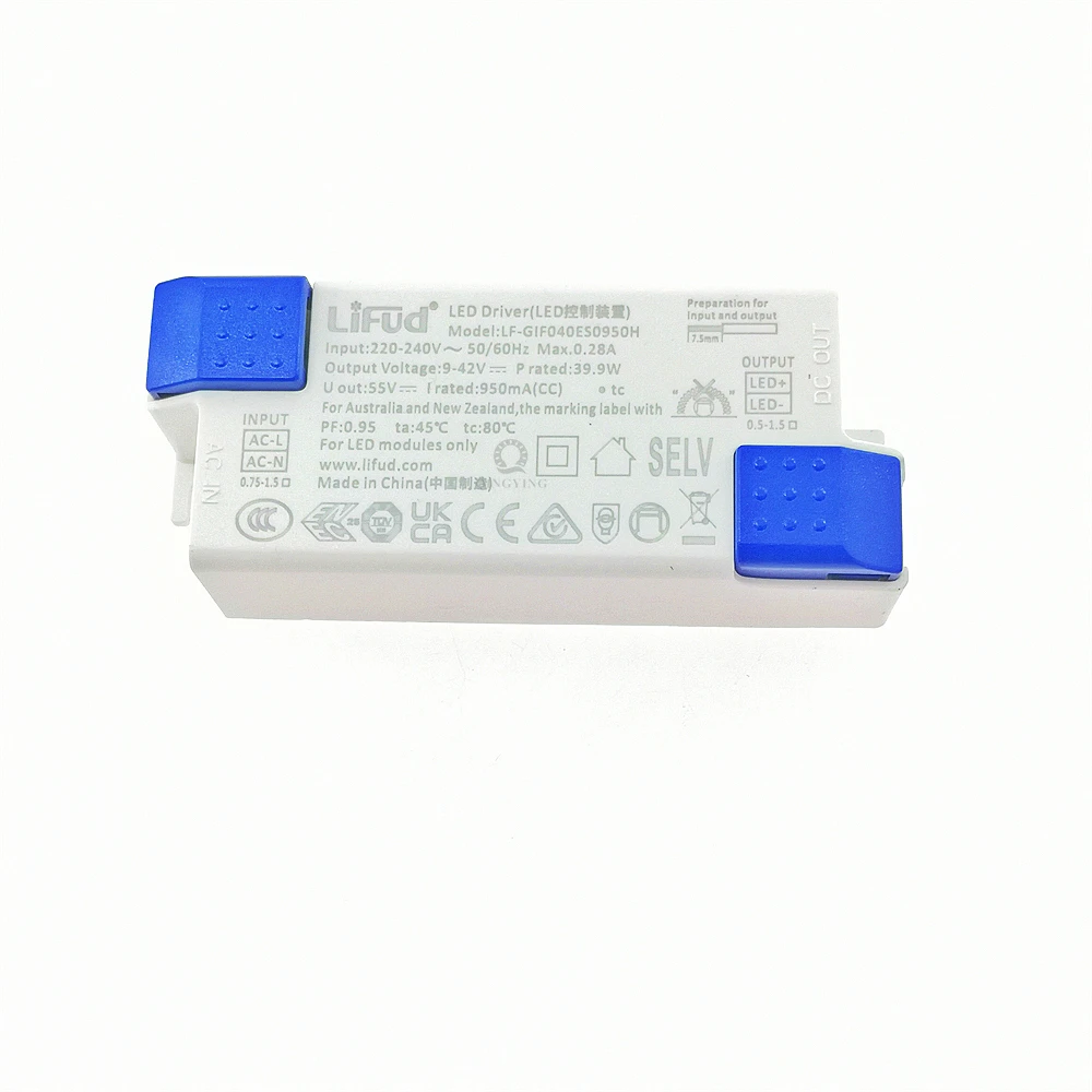 Description Picture 3 of item220V Lifud LED Driver DC9-42V 25W-40W LF-GIFxxxES 600mA 700mA 750mA 800mA 850mA 900mA 950mA 1000mA 1050mA Lighting Transformer