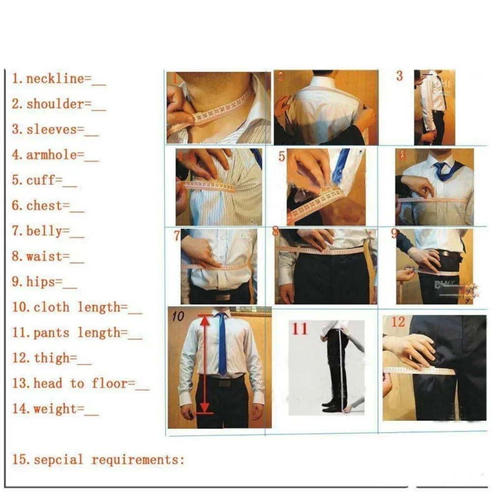 Elegant White Suits for Men 3 Piece Chic Shawl Lapel Single Button Suit Prom Party Wedding Tuxedo Slim (Blazer+Vest+Pants) 4