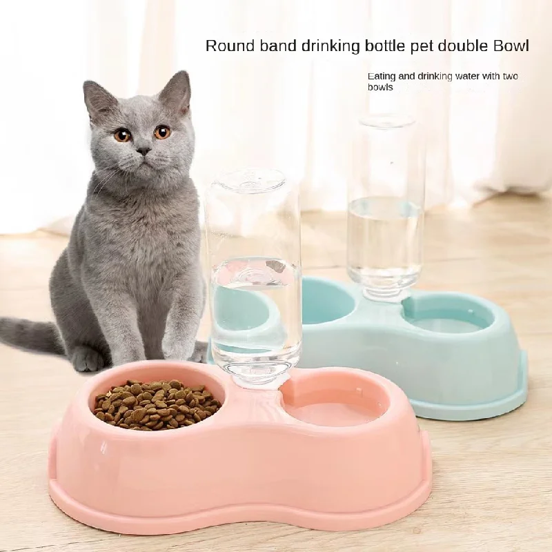 

500ml Pet Automatic Feeder Pet Supplies Dog Cat Drinking Bowl Pet Water Feeder Feeding Large Capacity Dispenser Pet Supplies