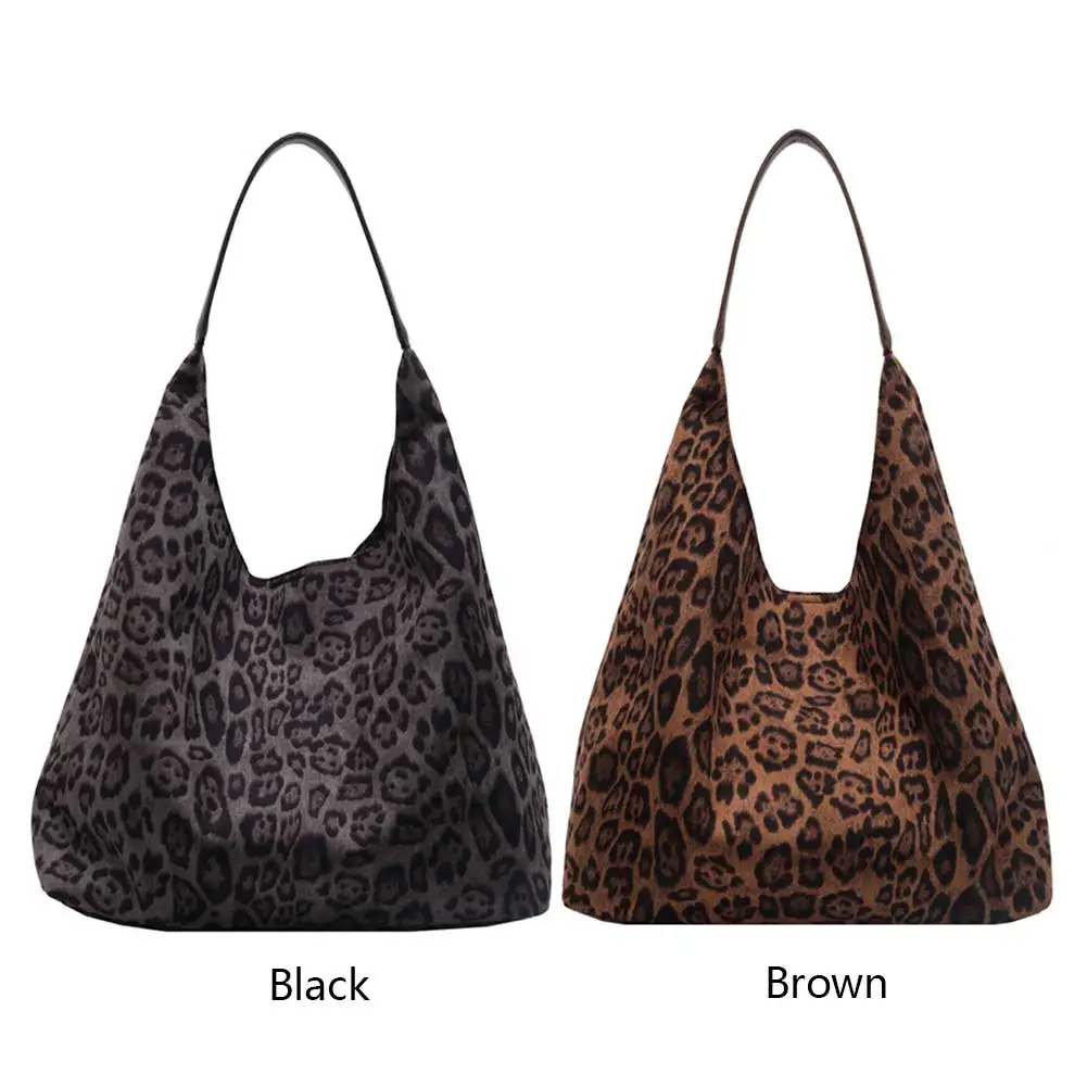 Suede Large Tote Bag Magnetic Closure Shoulder Purse Handbag