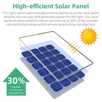 Spot Lumineux Solaire à 92 LED, Imperméable IP67, 2 en 1, Éclairage d'Extérieur, Idéal pour un Jardin, une Cour ou une Véranda 3