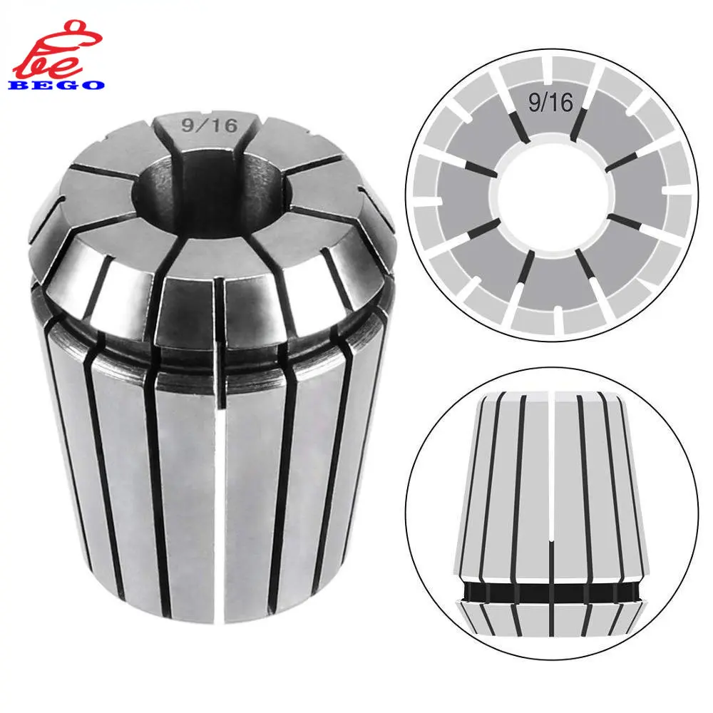 Spring Collet Spring Collet Chuck Tool Holder Collet Chuck Engraving Collet Chuck Collet Chuck Holder Collet Block Holder Collet Clamping Tool Wrench Nut Collet ER11 ER16 ER20 ER25 ER32 ER Precision Spring Collet Chuck 0.015mm 0.008mm Engraving Machine Spindle Motor for CNC Milling Tool
