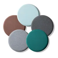 Memory Foam Round Chair Pad Anti-Slip Soft Round Chair Seat Cushion Cotton Round Cushion Mit Removable Cover Seat Pad JAF016 1