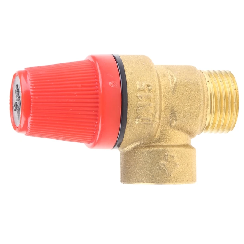 Brass Safety Valve Drain Relief Swithch For Solar Water Heater Inner&Outer Wire