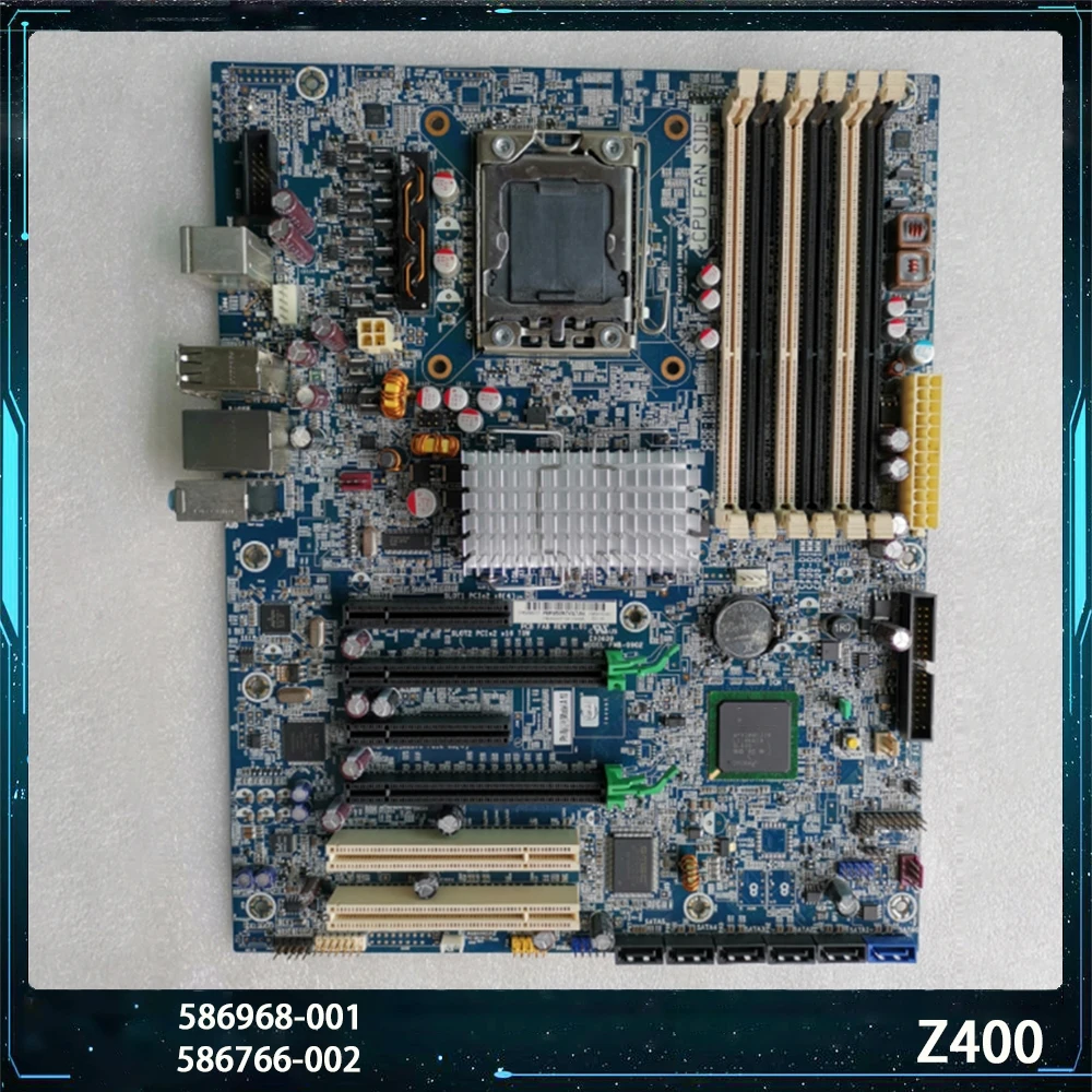 Per La Scheda Madre Hp Z400 X58 586968-001 586766-002 Lga1366 Ddr3 Nave Veloce Completamente Testata Di Alta Qualità