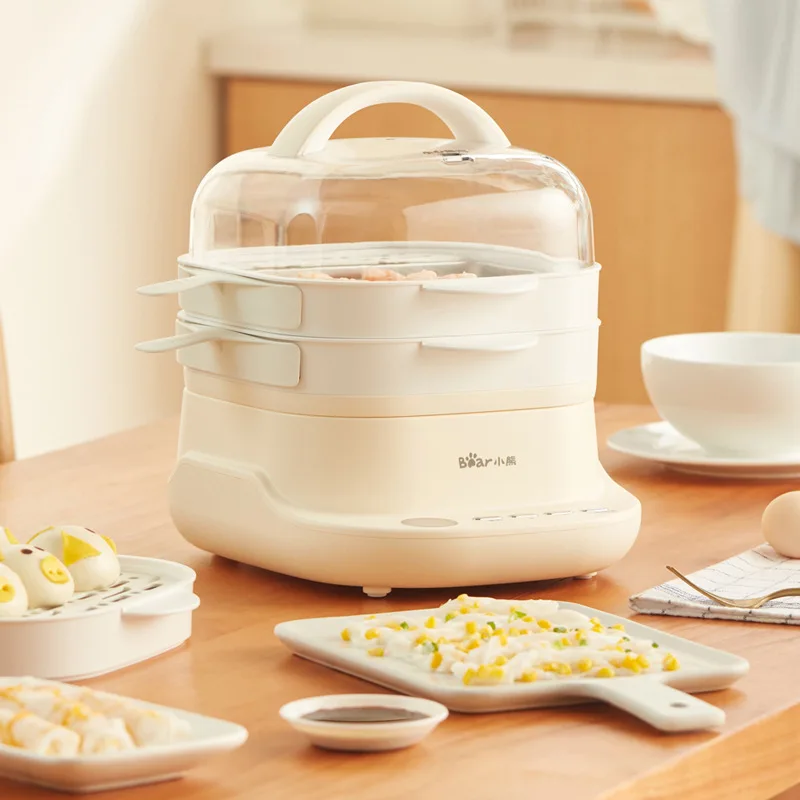 Bear Mini Intestinal CFJ-A30Q3 Powder Machine Household Electric Steamer Drawer Type Multifunctional Pot Steamed Sausage 3L