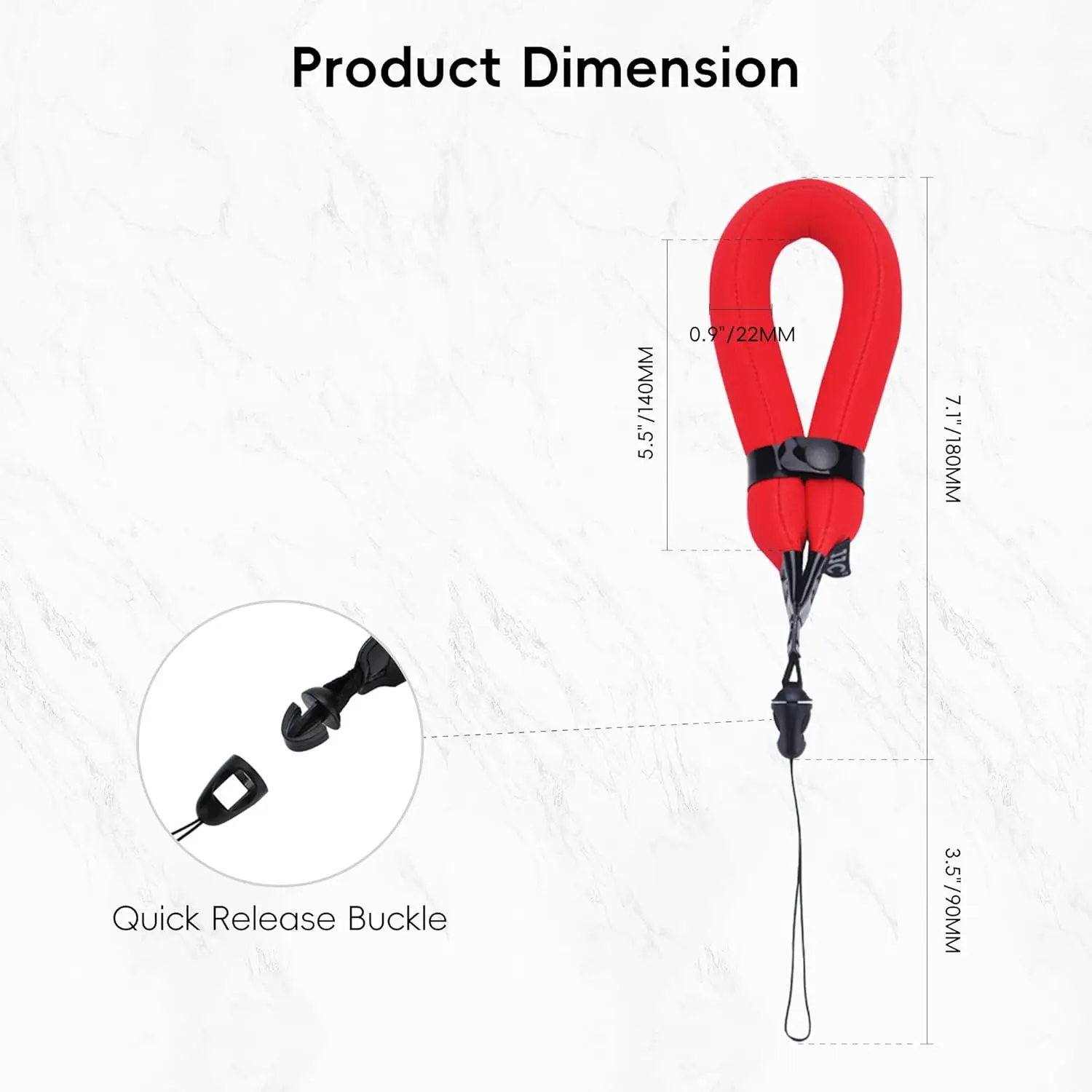 JJC 水中カメラフローティングストラップ オリンパス TG-7 TG-6 TG-5
