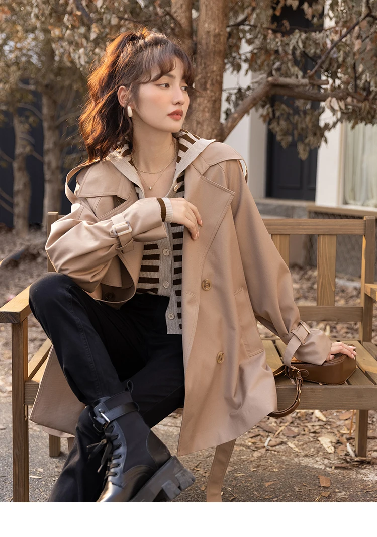 AUTHENTIC WIDE TRENCH COAT LIDNM 2020年秋冬 - www