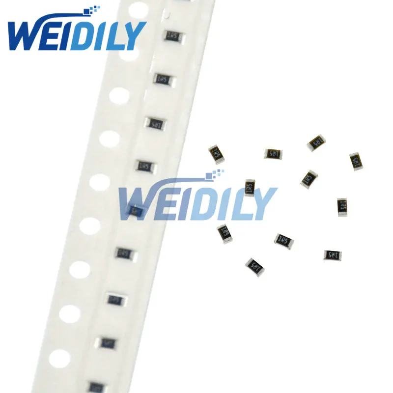 720PCS 0603 SMD Resistor Kit Assorted Kit 1ohm-10M ohm 1% 36valuesX20pcs = 720pcs 1608 Resistance Sample Sample bag