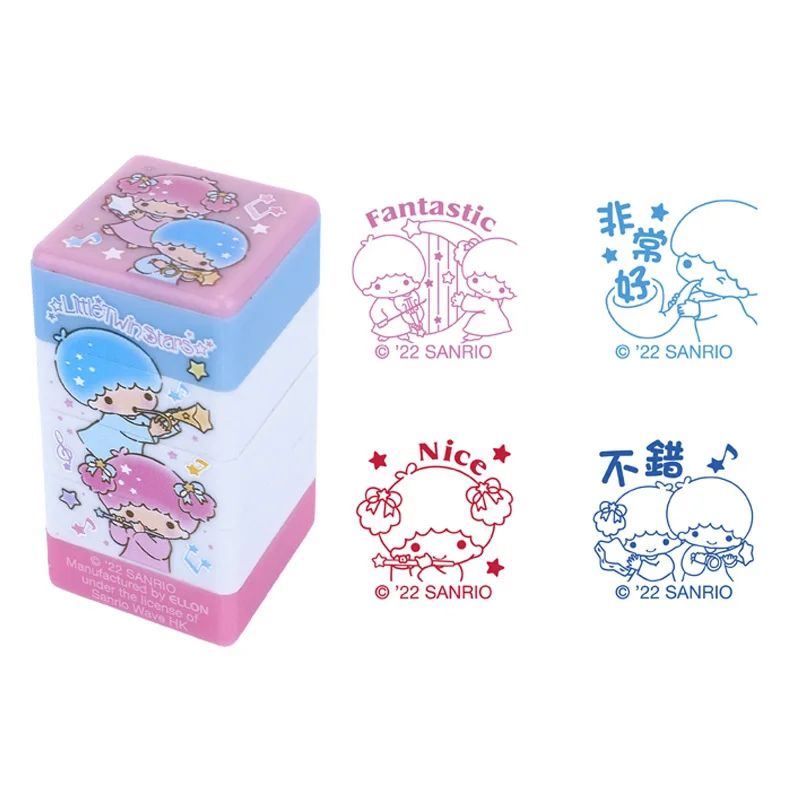 Kawaii Girls Melody Pink School Stationery Gift Set Cinnamoroll Notebook  Hand Account Kitty Pen Box Ruler Rubber Sticky Notes
