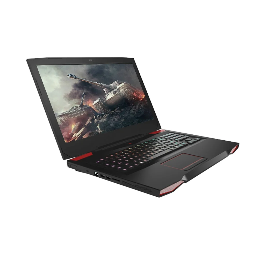 

Factory direct sale 17.3 inch laptop i7-7700HQ graphics card quad core gaming laptop