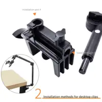 Universal Helping Hand Soldering Clamp Metal Flexible Arm PCB Clip for Hot Air Gun With PCB Holder For Desoldering Repair Tool S - Image 4