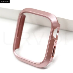 URVOI Wear - Resistant Hollow Out Protective Case for 49mm Ultra 1 2 3 4 (Pink gold)