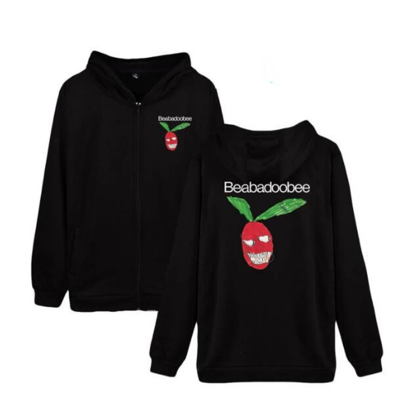 

Толстовка Beabadoobee Merch с капюшоном на молнии для мужчин и женщин, уличная одежда в стиле Харадзюку, флисовая куртка с капюшоном в стиле хип-хоп