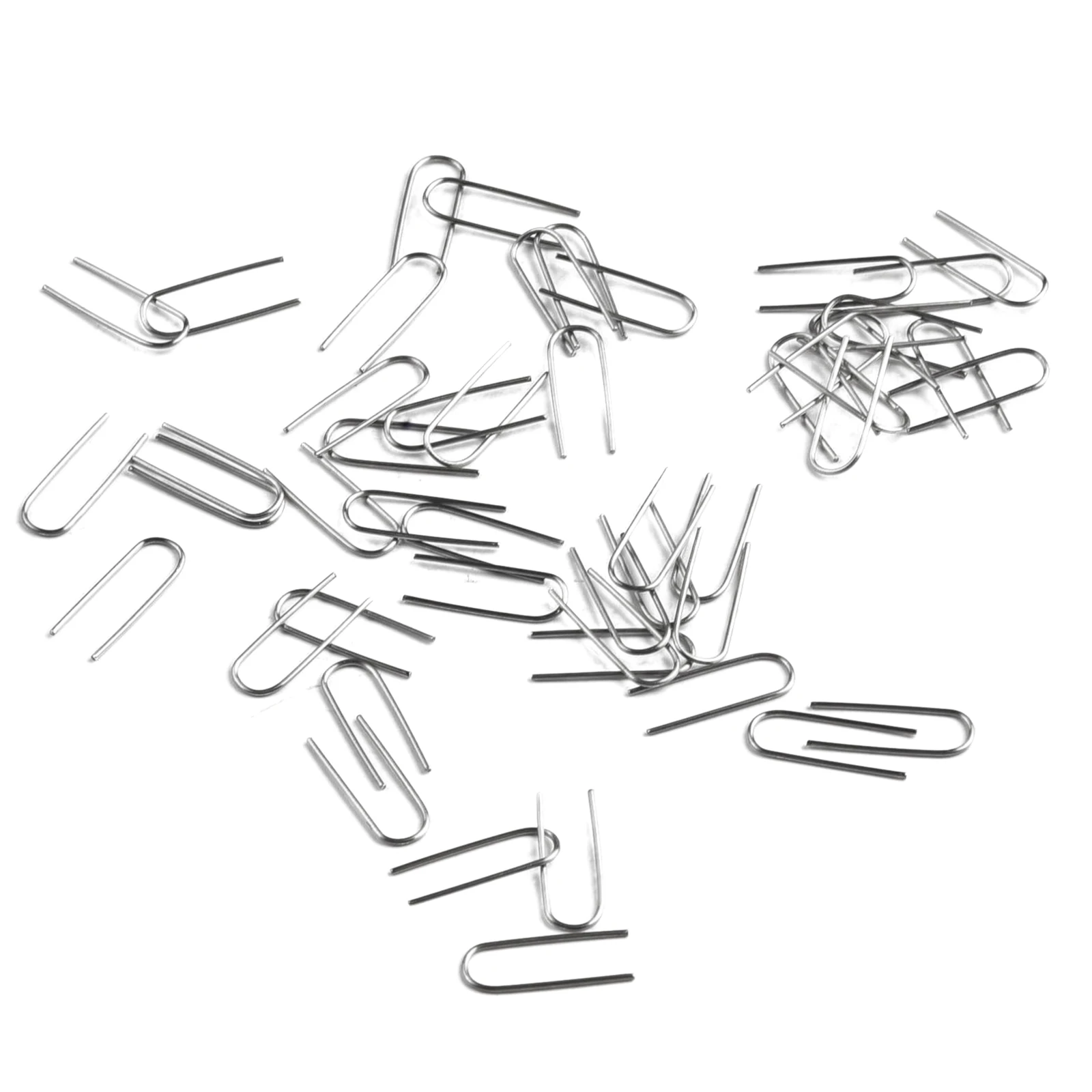 50/100/200PCS Nichrome Draht U-förmigen Keramik Hängen Haken Für Handgefertigte Kunst Keramik Ornament Anhänger Schmuck hängen Schleife – Detail 8