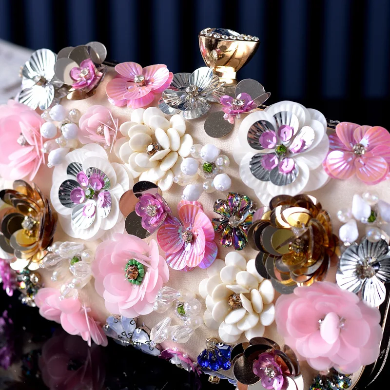 Floral Wedding Clutch