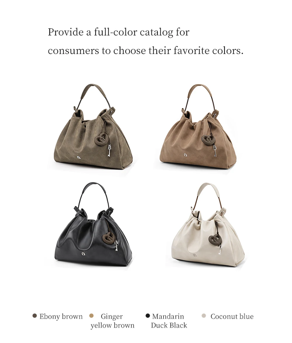 Genuine leather tote, base and stitching